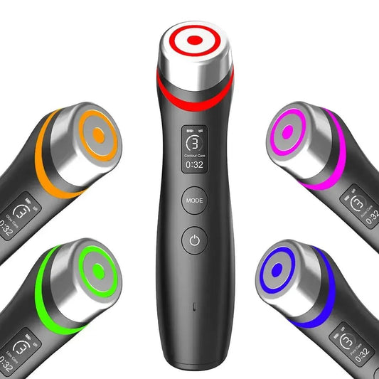 SkinNova Pro - 6 - in - 1 Anti - Aging Gerät - Lichttherapie, Mikrostrom - EMS, Radiofrequenz, Lifting - Effekt - épure paris