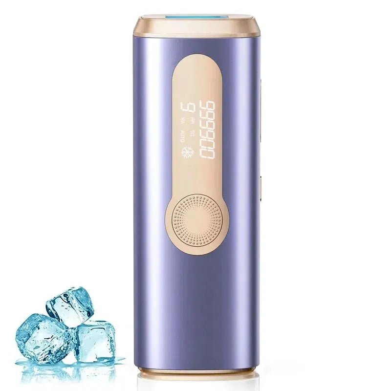 VelvetSkin Pro - IPL Haarentfernungsgerät mit Eiskühlung - sanfte, dauerhafte & hautschonend Haarentfernung - für empfindliche Haut - alle Körperzonen & Intimbereich - épure paris