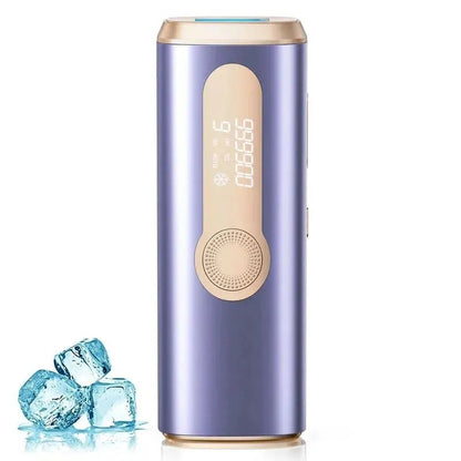 VelvetSkin Pro - IPL Haarentfernungsgerät mit Eiskühlung - sanfte, dauerhafte & hautschonend Haarentfernung - für empfindliche Haut - alle Körperzonen & Intimbereich - épure paris