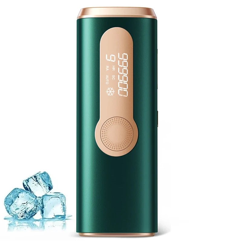 VelvetSkin Pro - IPL Haarentfernungsgerät mit Eiskühlung - sanfte, dauerhafte & hautschonend Haarentfernung - für empfindliche Haut - alle Körperzonen & Intimbereich - épure paris